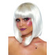 Leg Avenue Pearl short natural bob wig White-2