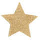 Пестіс - стикини Bijoux Indiscrets - Flash Star Gold, наклейки на соски-1