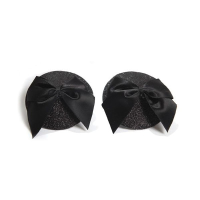Пестіс Bijoux Indiscrets Burlesque pasties GLITTER and BOW Пестіс Bijoux Indiscrets Burlesque pasties GLITTER and BOW