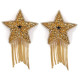 Пестис-зірки з бахромою JSY Nipple Sticker RT236112 Gold, стікери-1