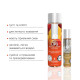 Комплект смакових лубрикантів System JO GWP — Peaches & Cream — Peachy Lips 120 мл & H2O Vanilla 30-2