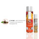 Комплект смакових лубрикантів System JO GWP — Peaches & Cream — Peachy Lips 120 мл & H2O Vanilla 30-3