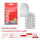 Мастурбатор TENGA Pocket Block Edge-2