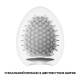 Мастурбатор-яйце Tenga Egg Stud із шестикутними виступами-2