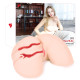Мастурбатор Kokos 002 Hanna ONAHOLE Real Hips Double Layer-3
