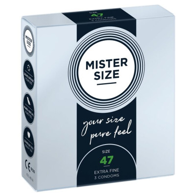 Презервативи MISTER SIZE 47 (3 шт)