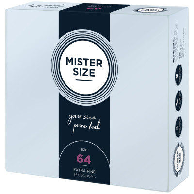 Презервативи MISTER SIZE 64 (36 шт)