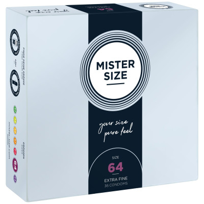 Презервативи MISTER SIZE 64 (36 шт)