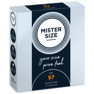 Презервативи MISTER SIZE 57 (3 шт)