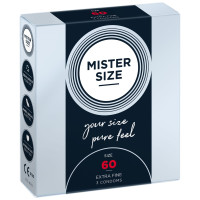 Презервативи MISTER SIZE 60 (3 шт)