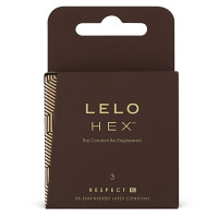 Презервативи LELO HEX Condoms Respect XL (3 шт)