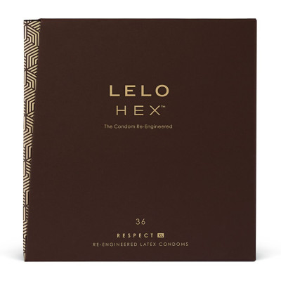 Презервативи LELO HEX Condoms Respect XL (36 шт)