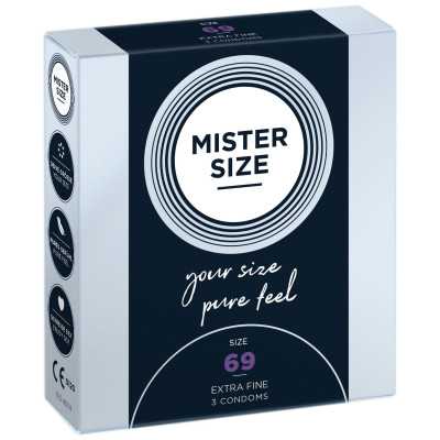 Презервативи MISTER SIZE 69 (3 шт)