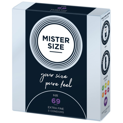 Презервативи MISTER SIZE 69 (3 шт)