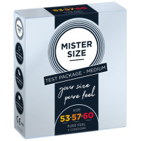 Презервативи MISTER SIZE Testbox 53-57-60 (3 шт)