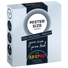 Презервативи MISTER SIZE Testbox 53-57-60 (3 шт)