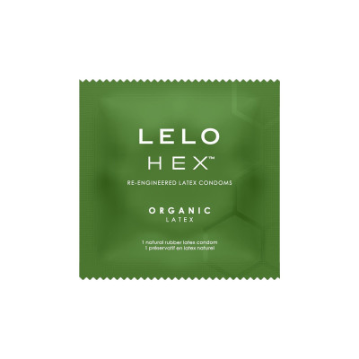 Презервативи LELO HEX Condoms Organic 36 Pack, тонкі та суперміцні