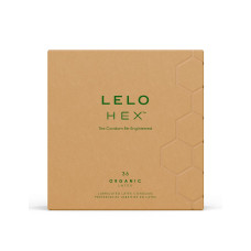 Презервативи LELO HEX Condoms Organic 36 Pack, тонкі та суперміцні