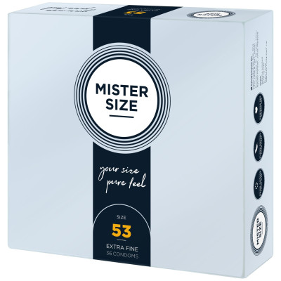 Презервативи MISTER SIZE 53 (36 шт) Презервативи MISTER SIZE 53 (36 шт)