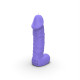 Свічка у вигляді члена Pure Bliss BIG Violet 18 см-2