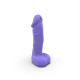 Свічка у вигляді члена Pure Bliss BIG Violet 18 см-3