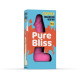 Свічка у вигляді члена Pure Bliss MINI Pink 15 см-5