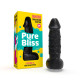 Крафтове мило-член із присоскою Pure Bliss BIG Black, натуральне-1