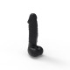 Крафтове мило-член із присоскою Pure Bliss BIG Black, натуральне-2