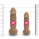 Крафтове мило-член із присоскою Pure Bliss MINI Brown, натуральне-4