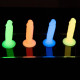 Набір фалоімітаторів ADDICTION Silly Willy Glow in the Dark 12 шт-1