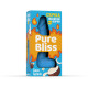 Ароматна свічка пікантної форми Pure Bliss Blue Coco Splash (Кокосове молоко) 15 см-5