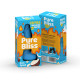 Ароматна свічка пікантної форми Pure Bliss Blue Coco Splash (Кокосове молоко) 15 см-6