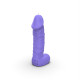 Свічка у вигляді члена Pure Bliss MINI Violet 15 см-3