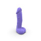Свічка у вигляді члена Pure Bliss MINI Violet 15 см-2