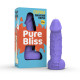 Свічка у вигляді члена Pure Bliss MINI Violet 15 см-4