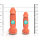 Крафтове мило-член із присоскою Pure Bliss MINI Coral, натуральне-4