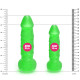 Крафтове мило-член із присоскою Pure Bliss BIG Green, натуральне-4