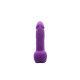 Крафтове мило-член із присоскою Чистий Кайф Violet size S натуральне-2