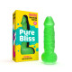 Крафтове мило-член із присоскою Pure Bliss MINI Green, натуральне-1