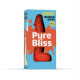 Свічка у вигляді члена Pure Bliss BIG Orange 18 см-4