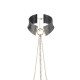 Намисто-комір Bijoux Indiscrets Desir Metallique Collar - Black-1