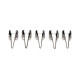 Набір кілець з кігтями Master Series Five-Piece Sensation Claw Rings - Silver-2