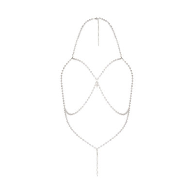 Прикраса на груди Obsessive Lyxa jewelry cupless bra