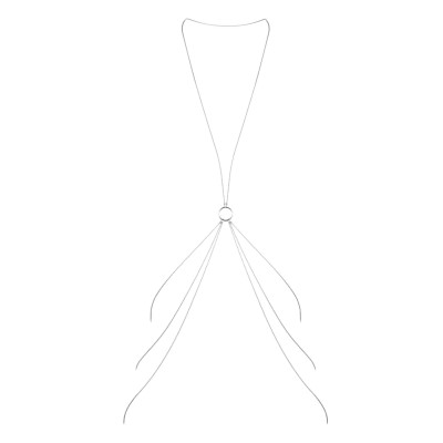 Ланцюжок для тіла Bijoux Indiscrets Magnifique 8 Body Chain — Silver