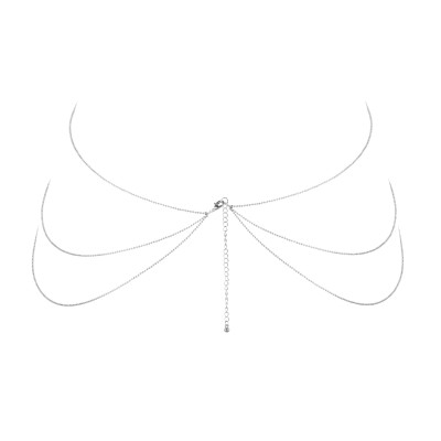 Ланцюжок для тіла Bijoux Indiscrets Magnifique 8 Body Chain — Silver