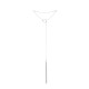 Ланцюжок для тіла Bijoux Indiscrets Magnifique Tickler Pendant Chain — Silver