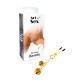 Затискач для клітора з бубонцями Art of Sex - Beverly clit clamp, Золото-3