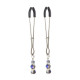 Затискач для сосків Art of Sex - Nipple Clamps Lovely Blue-1