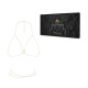 Ланцюжок портупея Bijoux Indiscrets Magnifique Bra Chain - Gold, прикраса на тіло-3