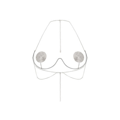 Прикраса на груди Obsessive Kisselie jewelry bra